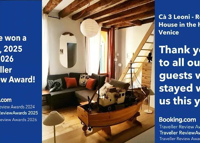 Prázdninový dům Ca 3 Leoni - Romantic House In The Heart Of Benátky